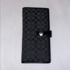 Black Coach wallet